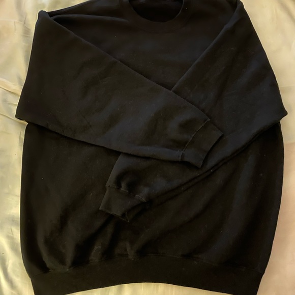 Black Graphic Sweatshirt - Picture 2 of 3